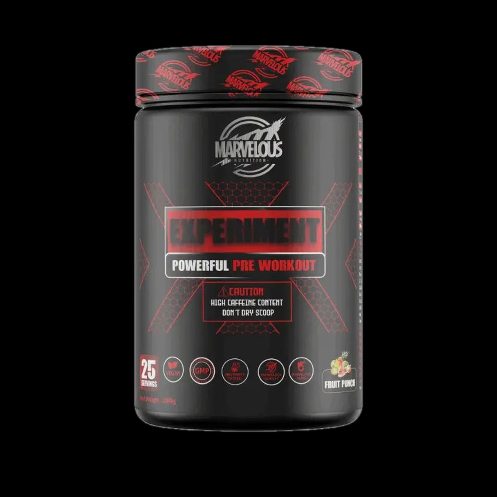 Pré-treino Experiment Powerful Marvelous Nutrition