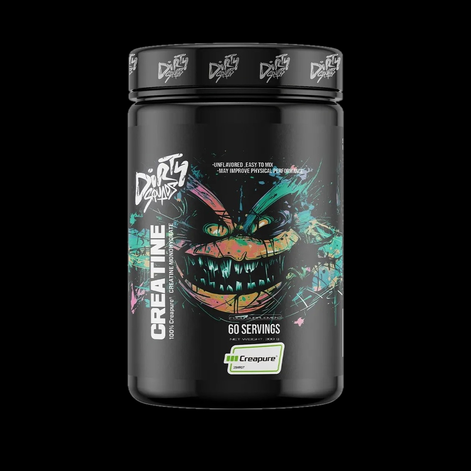 Creatina Monohidrato Dirty Squads 300g