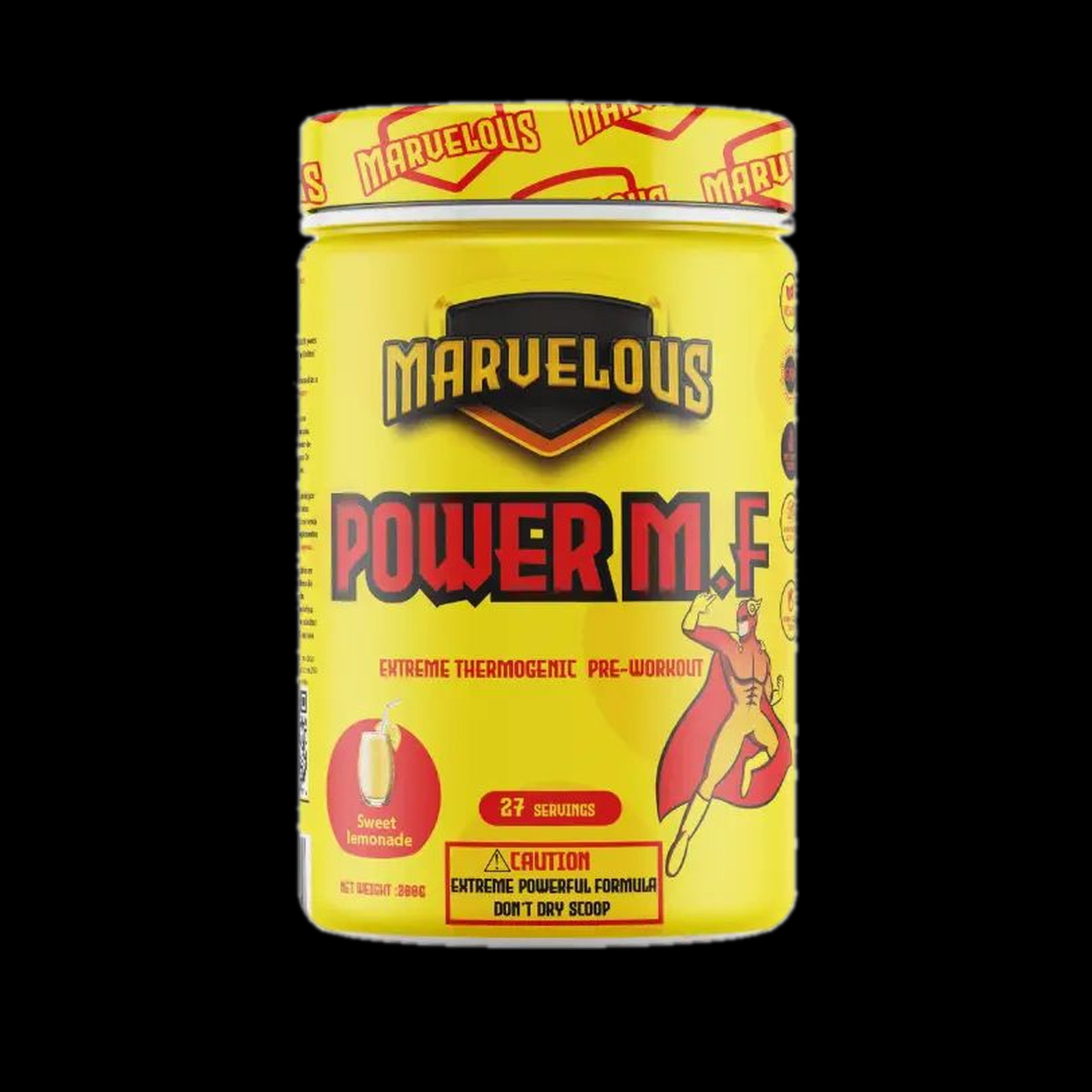 Pré-treino Power M.F Marvelous Nutrition